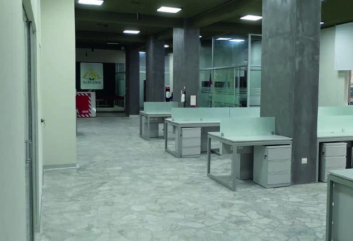 Ambientes de oficinas FOSEFAP incluidos en el brochure de ITIS